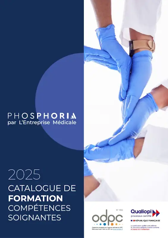 Catalogue Phosphoria 2025 des formations compétences soignantes